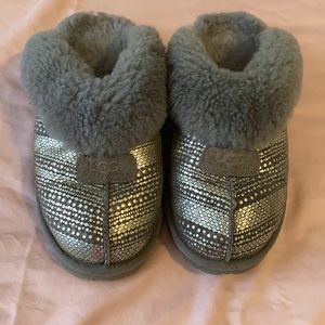 Gray Ugg slippers